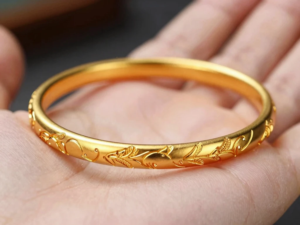 Limited edition gold bracelet